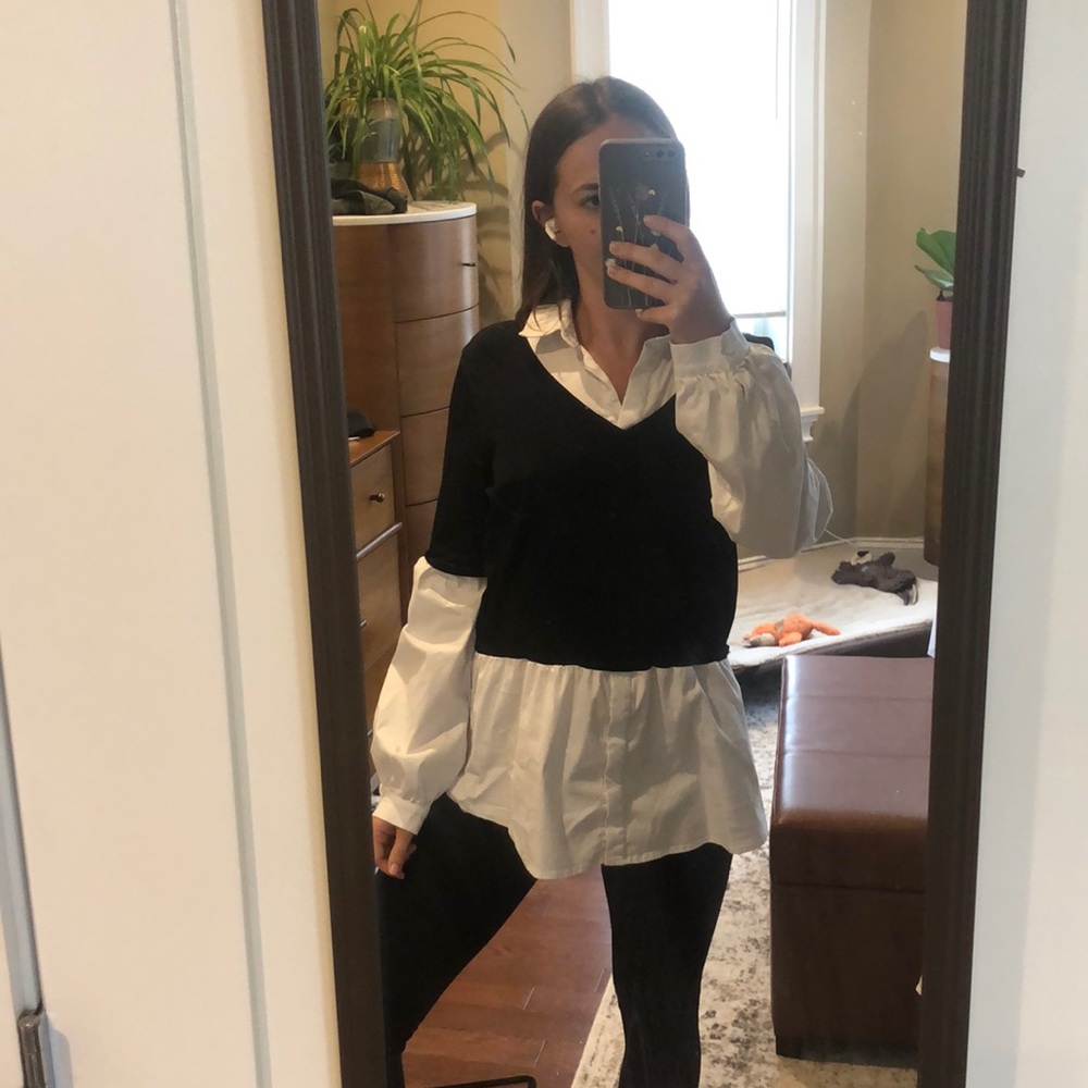 WHITE HOUSE BLACK MARKET BLOUSE
